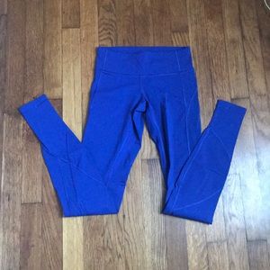 Lululemon In movement leggings, Blue, Size 2